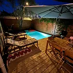 ヴィラ Maison Avec Piscine Et Jacuzzi Proche Des Plages *